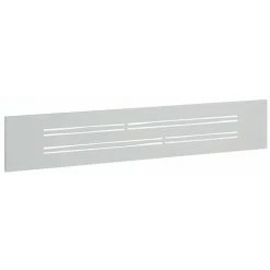 SANS MARQUE Voile De Fond Métal L 180 X H 30 Cm - Team Line - Aluminium - Maxiburo - Aluminium