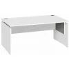 SANS MARQUE Bureau Droit Ineo Blanc L 120 Cm - Maxiburo - Aluminium