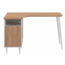 SANS MARQUE Bureau Nook Plateau Chêne/ Décor Blanc - Maxiburo - Chêne/blanc 9 SANS MARQUE Bureau Nook Plateau Chêne/ Décor Blanc - Maxiburo - Chêne/blanc -France Bureau Soldes 2022 47247745 3
