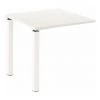 SANS MARQUE Retour Suspendu L 80 X P 60 Cm Blanc Exprim - Maxiburo - Blanc -France Bureau Soldes 2022 47248313 1