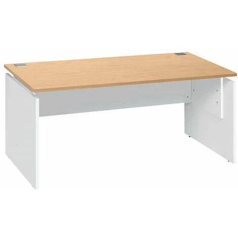 SANS MARQUE Bureau Droit Ineo Chêne Clair L 160 Cm - Maxiburo 4 SANS MARQUE Bureau Droit Ineo Chêne Clair L 160 Cm - Maxiburo – Image 2