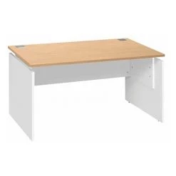 SANS MARQUE Bureau Droit Ineo Chêne Clair L 140 Cm - Maxiburo -France Bureau Soldes 2022 47305083 2