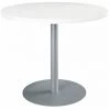 SANS MARQUE Table De Réunion Ronde Blanc Ø 100 Cm - Piétement Aluminium - Arch - Maxiburo - Aluminium 2 SANS MARQUE Table De Réunion Ronde Blanc Ø 100 Cm - Piétement Aluminium - Arch - Maxiburo - Aluminium -France Bureau Soldes 2022 47305262 1