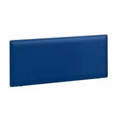 SANS MARQUE Panneau Acoustique Latéral Bout De Bureau L 80 Cm - Arch Bleu Indigo - Maxiburo - Blanc