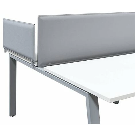 SANS MARQUE Panneau Acoustique Latéral Bout De Bureau L 80 Cm - Arch Gris Perle - Maxiburo - Anthracite 6 SANS MARQUE Panneau Acoustique Latéral Bout De Bureau L 80 Cm - Arch Gris Perle - Maxiburo - Anthracite – Image 4