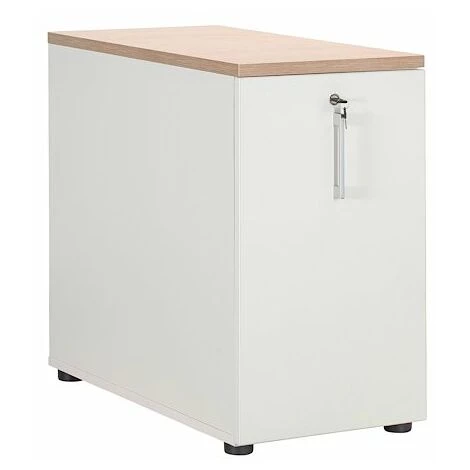 SANS MARQUE Caisson Hauteur Bureau Tower Chêne/blanc - Arch - Maxiburo - Chêne/blanc 3 SANS MARQUE Caisson Hauteur Bureau Tower Chêne/blanc - Arch - Maxiburo - Chêne/blanc