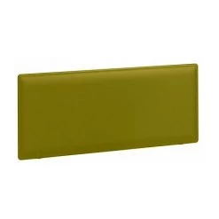 SANS MARQUE Panneau Acoustique Latéral Bout De Bureau L 80 Cm - Arch Vert Olive - Maxiburo - Blanc