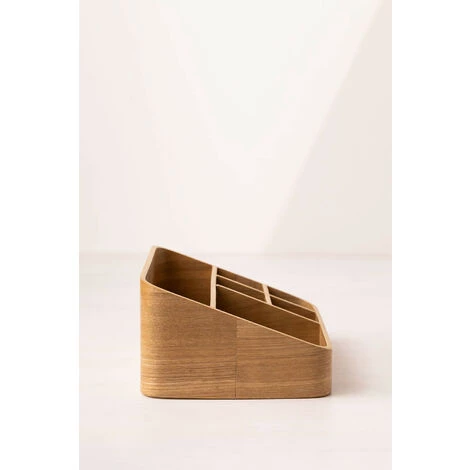 Organisateur En Bois De Pin Trisk SKLUM Bois De Pin - Marron Bois Naturel 6 Organisateur En Bois De Pin Trisk SKLUM Bois De Pin - Marron Bois Naturel – Image 4