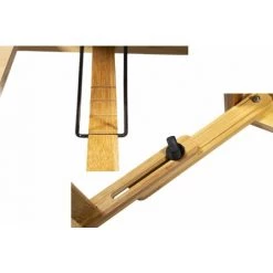 HUCOCO MOSTOLX - Table Pour Ordinateur Portable Style Moderne Chambre - 90x56.5x34.5 Cm - 2 Plateaux - Beige -France Bureau Soldes 2022 47506145 3