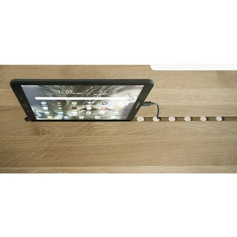 SYBERDESK Bureau En Bois De Chene Massif - Bureau D'ordinateur - Bureau En Bois - Bureau De Bureau - Bureau Sur Mesure - Bureau De Bureau - 132 X 65 X 72h - Naturel 7 SYBERDESK Bureau En Bois De Chene Massif - Bureau D'ordinateur - Bureau En Bois - Bureau De Bureau - Bureau Sur Mesure - Bureau De Bureau - 132 X 65 X 72h - Naturel – Image 5