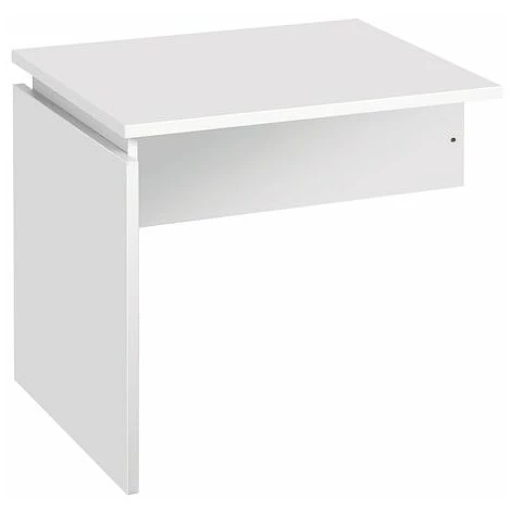 SANS MARQUE Retour De Bureau Ineo Blanc L 80 Cm - Maxiburo - Blanc 3 SANS MARQUE Retour De Bureau Ineo Blanc L 80 Cm - Maxiburo - Blanc
