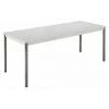 SANS MARQUE Table De Bureau Éco Piétement Couleur 180 X 80 Cm - Maxiburo - Gris -France Bureau Soldes 2022 47674893 1