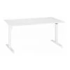 SANS MARQUE Bureau Droit Réglable L 140 X P 80 Cm, Piétement Métal Blanc - Nivo - Plateau Blanc - Maxiburo 2 SANS MARQUE Bureau Droit Réglable L 140 X P 80 Cm, Piétement Métal Blanc - Nivo - Plateau Blanc - Maxiburo -France Bureau Soldes 2022 47745094 1