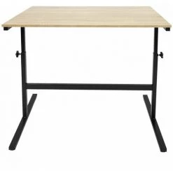 THE HOME DECO FACTORY Bureau Hauteur Réglable Austin - Noir 9 THE HOME DECO FACTORY Bureau Hauteur Réglable Austin - Noir -France Bureau Soldes 2022 47839607 3