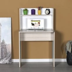 DECO IN PARIS Bureau Avec étagère Couleur Chêne LORIS - Bois Clair 9 DECO IN PARIS Bureau Avec étagère Couleur Chêne LORIS - Bois Clair -France Bureau Soldes 2022 48139117 3