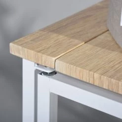 HOMEINBOX Bureau D'ordinateur Pliant Chêne Bois Métal L80 X L44 X H74 Cm 5815 10 HOMEINBOX Bureau D'ordinateur Pliant Chêne Bois Métal L80 X L44 X H74 Cm 5815 -France Bureau Soldes 2022 48737981 4