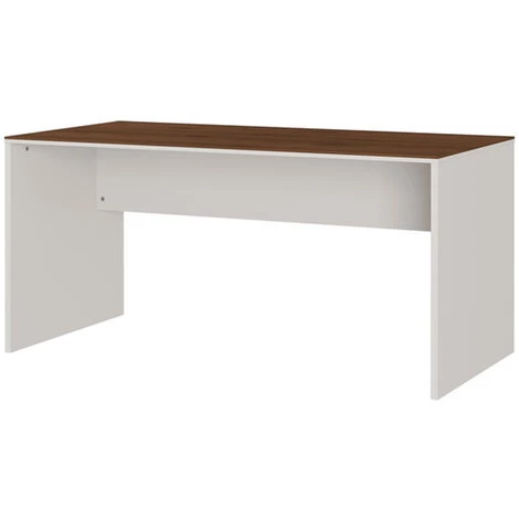 Bureau Cachemire/Noyer Repro - Longueur 158 X Profondeur 75 X Hauteur 79 Cm -PEGANE- 3 Bureau Cachemire/Noyer Repro - Longueur 158 X Profondeur 75 X Hauteur 79 Cm -PEGANE-