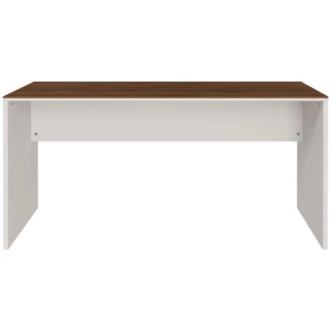 Bureau Cachemire/Noyer Repro - Longueur 158 X Profondeur 75 X Hauteur 79 Cm -PEGANE- 4 Bureau Cachemire/Noyer Repro - Longueur 158 X Profondeur 75 X Hauteur 79 Cm -PEGANE- – Image 2