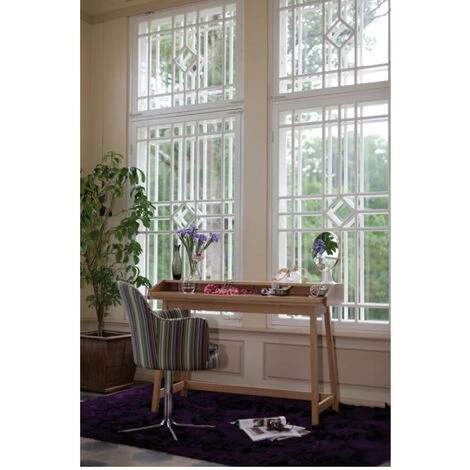 HELLIN Bureau Extensible En Bois - DIDEROT - Blanc 6 HELLIN Bureau Extensible En Bois - DIDEROT - Blanc – Image 4