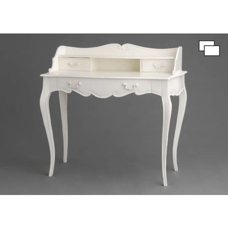 Amadeus - Bureau Blanc Cassé Apolline - Blanc 3 Amadeus - Bureau Blanc Cassé Apolline - Blanc