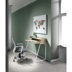 HERDASA Bureau En Mélamine Et Métal, Essential -France Bureau Soldes 2022 49934289 2