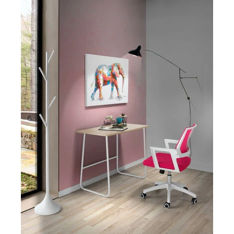 HERDASA Bureau En Mélamine Et Métal, Hispanohogar 4 HERDASA Bureau En Mélamine Et Métal, Hispanohogar – Image 2