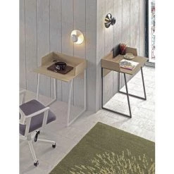 HERDASA Bureau En Mélamine Et Métal, Essential -France Bureau Soldes 2022 49934293 2