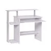 M&S Bureau Informatique 90x90x94 Cm Blanc