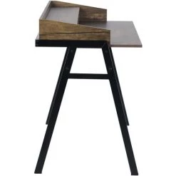 HOMEINBOX Bureau D'écriture De Style Mid-Century De 120 Cm De Large Avec 4 étagères Extérieures Spacieuses 6512 9 HOMEINBOX Bureau D'écriture De Style Mid-Century De 120 Cm De Large Avec 4 étagères Extérieures Spacieuses 6512 -France Bureau Soldes 2022 50146643 3