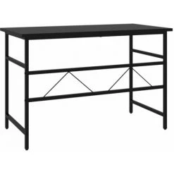 Bureau D'ordinateur 105x55x72 Cm MDF Et Métal Noir VidaXL -France Bureau Soldes 2022 50788865 5