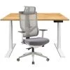 NOVIGAMI Ensemble De Bureau | Bureau Réglable En Hauteur électriquement Josi | Chêne | Largeur 120 Cm | Chaise De Bureau Kalik - Chêne | Piétement : Blanc 1 NOVIGAMI Ensemble De Bureau | Bureau Réglable En Hauteur électriquement Josi | Chêne | Largeur 120 Cm | Chaise De Bureau Kalik - Chêne | Piétement : Blanc -France Bureau Soldes 2022 50819188 1