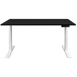 NOVIGAMI Ensemble De Bureau | Bureau Réglable En Hauteur électriquement Josi | Noir | Largeur 160 Cm | Chaise De Bureau Kalik - Noir | Piétement : Blanc 11 NOVIGAMI Ensemble De Bureau | Bureau Réglable En Hauteur électriquement Josi | Noir | Largeur 160 Cm | Chaise De Bureau Kalik - Noir | Piétement : Blanc -France Bureau Soldes 2022 50819330 5