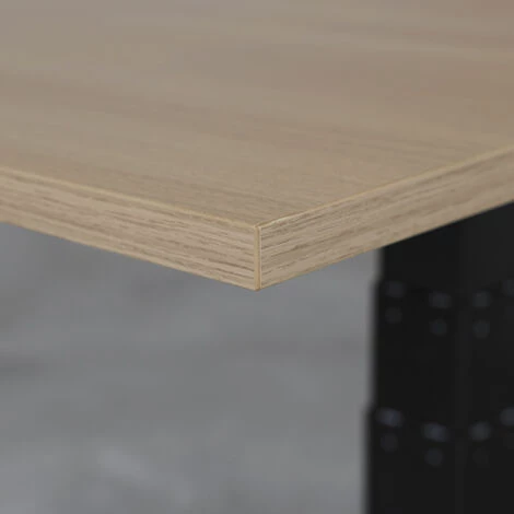 SEDERO Bureau électrique Réglable - 180 X 80 Cm - Moteur Simple - Blanc/Chêne 5 SEDERO Bureau électrique Réglable - 180 X 80 Cm - Moteur Simple - Blanc/Chêne – Image 3