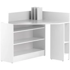 TEMAHOME - Bureau D'angle WALL Blanc - Bianco -France Bureau Soldes 2022 50908065 3