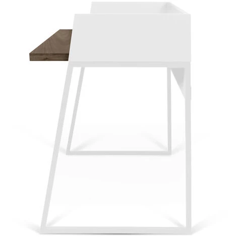 TEMAHOME - Bureau VOLGA Noyer Et Blanc - Noce E Bianco 6 TEMAHOME - Bureau VOLGA Noyer Et Blanc - Noce E Bianco – Image 4