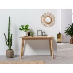 Bureau BOBOCHIC - Bureau 2 Tiroirs ALBA Imitation Chêne - Chêne 9 Bureau BOBOCHIC - Bureau 2 Tiroirs ALBA Imitation Chêne - Chêne -France Bureau Soldes 2022 51134302 3