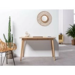 Bureau BOBOCHIC - Bureau 2 Tiroirs ALBA Imitation Chêne - Chêne 10 Bureau BOBOCHIC - Bureau 2 Tiroirs ALBA Imitation Chêne - Chêne -France Bureau Soldes 2022 51134302 4