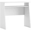 VS VENTA-STOCK Bureau Nilson 1 Niche Couleur Blanc, 80 Cm Longueur - BLANC