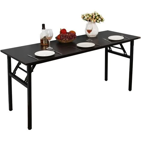 Soges Bureau D'ordinateur,Table Pliante,Table D'ordinateur,Bureau,Table Pliante Classique 157 Cm,Faite De Matériaux à Base De Bois Et Cadre En Métal Pour La Maison Et Le Bureau,157 X 60 Cm 3 Soges Bureau D'ordinateur,Table Pliante,Table D'ordinateur,Bureau,Table Pliante Classique 157 Cm,Faite De Matériaux à Base De Bois Et Cadre En Métal Pour La Maison Et Le Bureau,157 X 60 Cm