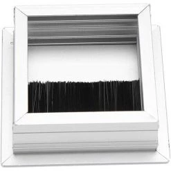 LITZEE Carré PC Obturateur Couvercle De Trou De Fil Douille Ordinateur À Oeillets Bureau (Petit) -France Bureau Soldes 2022 51553209 5