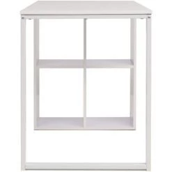 YOUTHUP Table D'écriture 120 X 60 X 75 Cm Blanc -France Bureau Soldes 2022 51851779 5