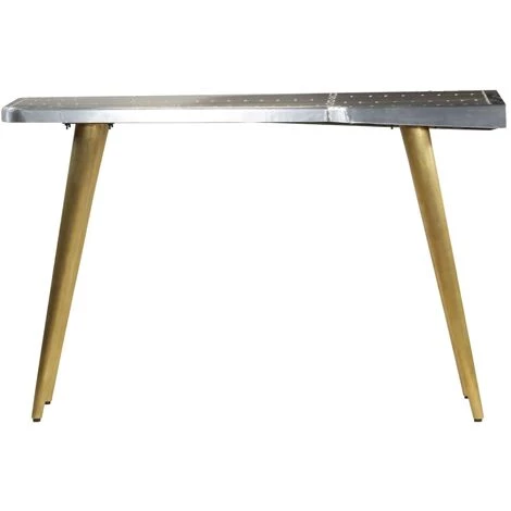 YOUTHUP Bureau Aviator Vintage Style Aviateur 120 X 60 X 76 Cm 5 YOUTHUP Bureau Aviator Vintage Style Aviateur 120 X 60 X 76 Cm – Image 3