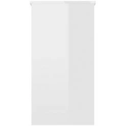 YOUTHUP Bureau Blanc Brillant 80x40x75 Cm Aggloméré - Blanc -France Bureau Soldes 2022 51871874 5
