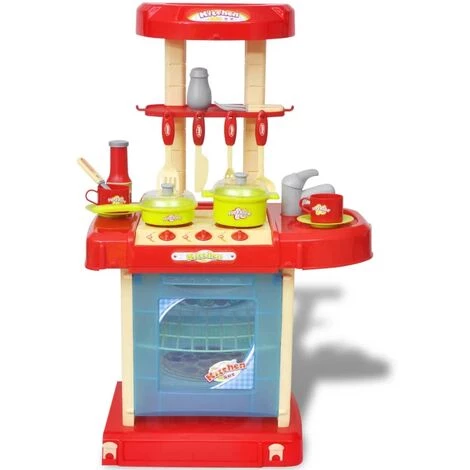 YOUTHUP Cuisine De Jeu Avec Effets De Son Et De Lumière - Multicolore 4 YOUTHUP Cuisine De Jeu Avec Effets De Son Et De Lumière - Multicolore – Image 2