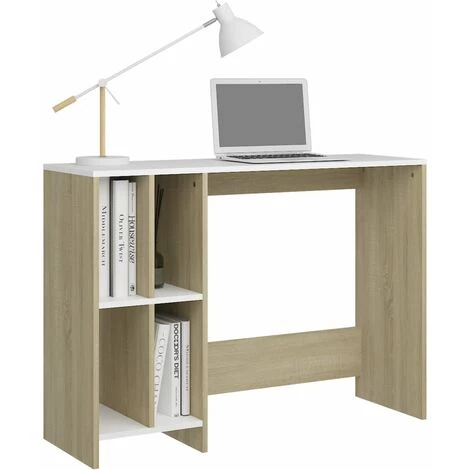 YOUTHUP Bureau D'ordinateur Portable 102,5x35x75 Cm Aggloméré - Beige 5 YOUTHUP Bureau D'ordinateur Portable 102,5x35x75 Cm Aggloméré - Beige – Image 3