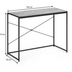 Bureau „Fyrk“ Béton Vicco -France Bureau Soldes 2022 52051142 3