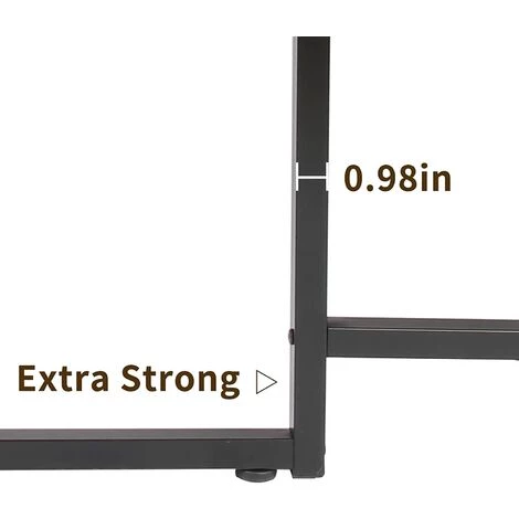 DlandHome Bureau D'angle En Forme De L Pour Ordinateur - Grande Table De Travail Pour La Maison Et Le Bureau - 50 X 140 Cm 4 DlandHome Bureau D'angle En Forme De L Pour Ordinateur - Grande Table De Travail Pour La Maison Et Le Bureau - 50 X 140 Cm – Image 2