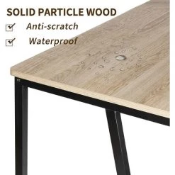 DlandHome Bureau D'angle En Forme De L Pour Ordinateur - Grande Table De Travail Pour La Maison Et Le Bureau - 50 X 140 Cm 11 DlandHome Bureau D'angle En Forme De L Pour Ordinateur - Grande Table De Travail Pour La Maison Et Le Bureau - 50 X 140 Cm -France Bureau Soldes 2022 52056089 5