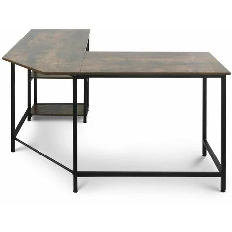 NOVA Studio Coin Chambre Bureau Vintage Style 2 étagères Cadre De Fer 6 NOVA Studio Coin Chambre Bureau Vintage Style 2 étagères Cadre De Fer – Image 4