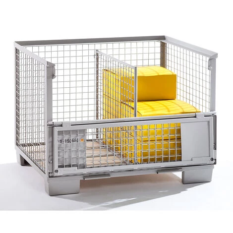 CERTEO Caisse-palette Pool-Europe - Conforme à La Norme UIC 435.3 - 1 Pièce Et + - Coloris: Gris Pierre RAL 7030 4 CERTEO Caisse-palette Pool-Europe - Conforme à La Norme UIC 435.3 - 1 Pièce Et + - Coloris: Gris Pierre RAL 7030 – Image 2